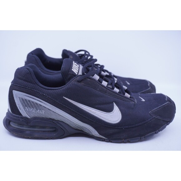 Nike Air Max Torch 3 Men's Size 15 Sneakers 319116-011 Black Silver Athletic Run - Picture 1 of 7